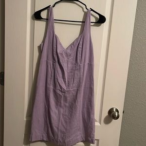 Abercrombie & Fitch Womens Mini Linen Dress NWOT